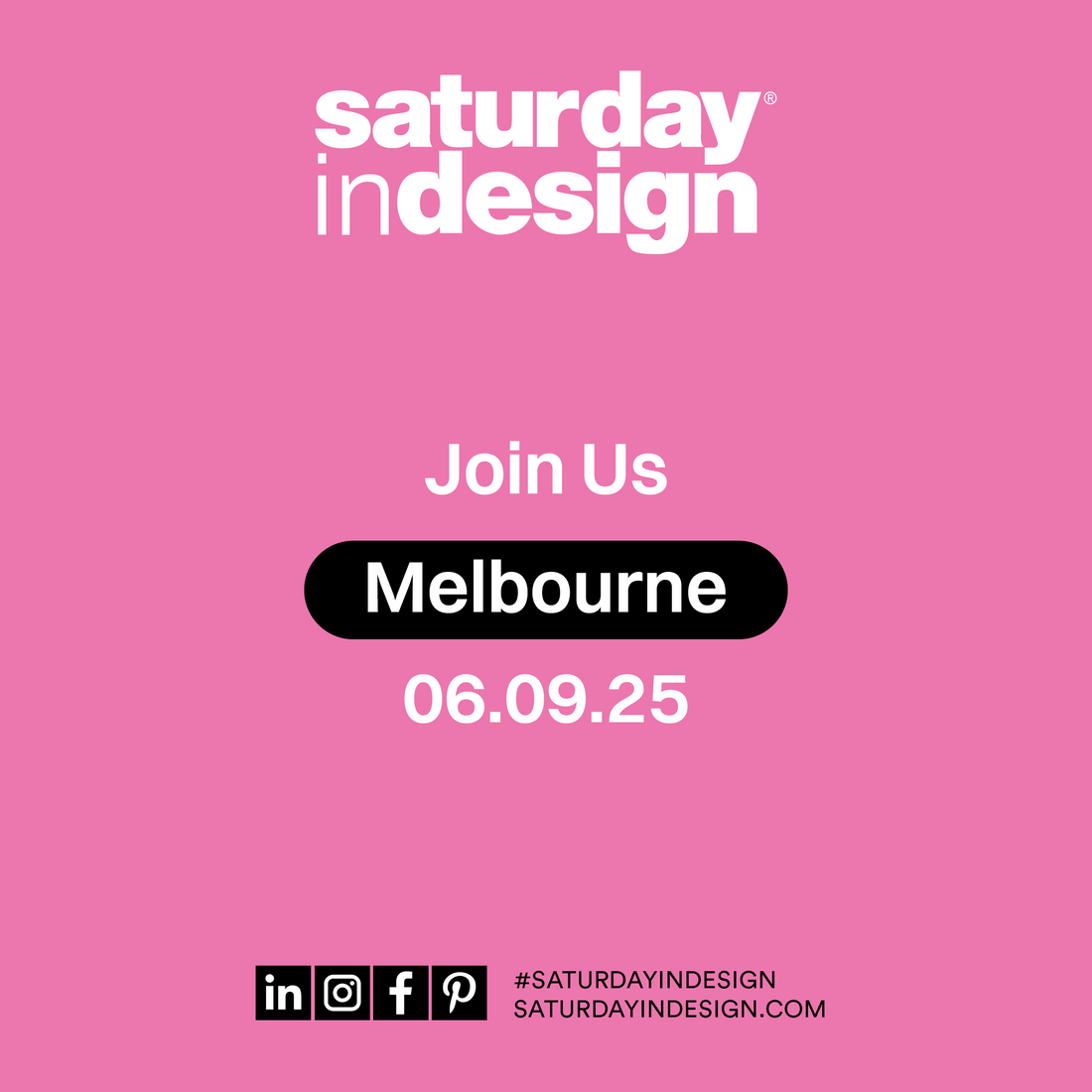 Saturday Indesign 2025 At Designer Rugs
