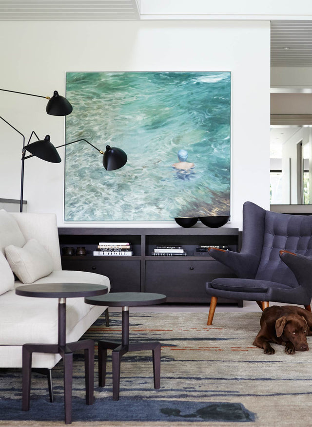 Custom Swept Rug by Hare + Klein