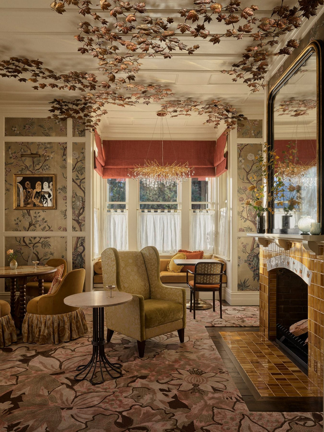 Image of the custom wall to wall handtufted rug designed by designer rugs