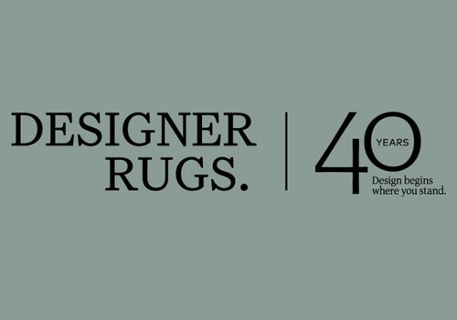 image of the 40th designer rugs logo