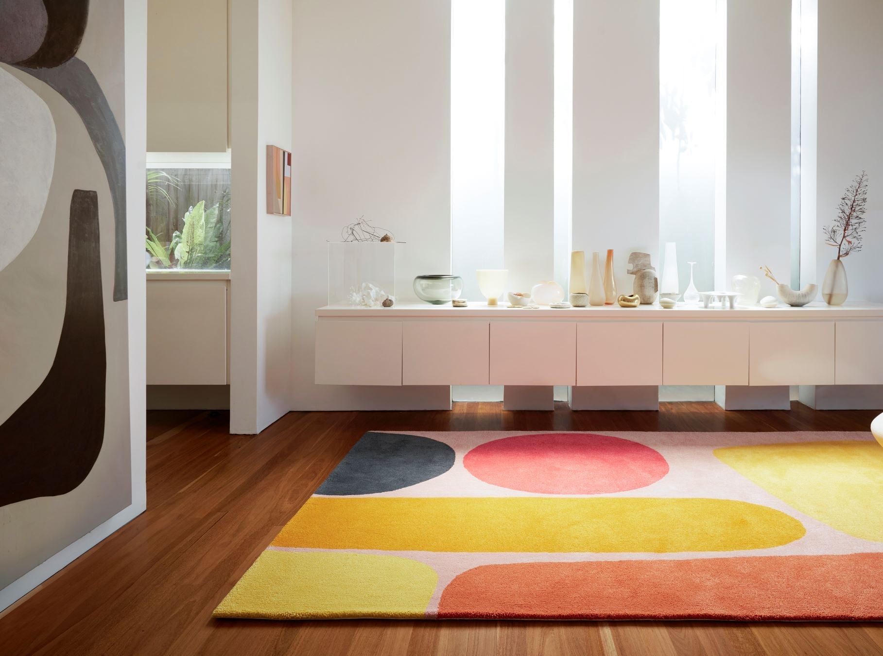 image of the pollination rug designed by dinosaur-designs-