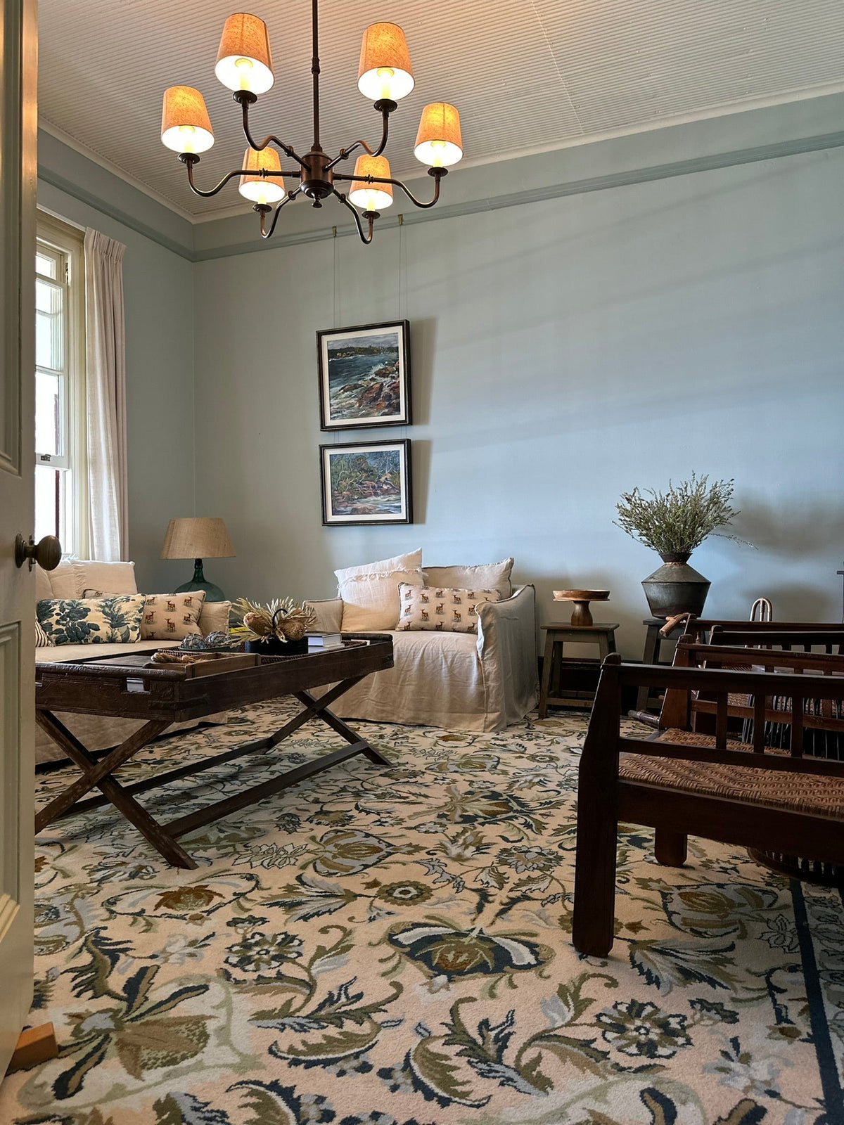 location image of the custom carpet designed by designer rugs