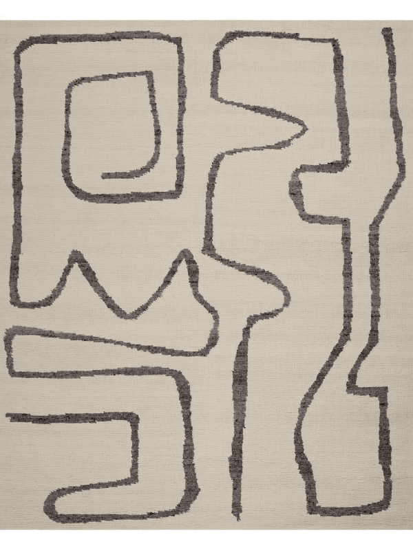image of the Maros Dove rug designed by designer rugs