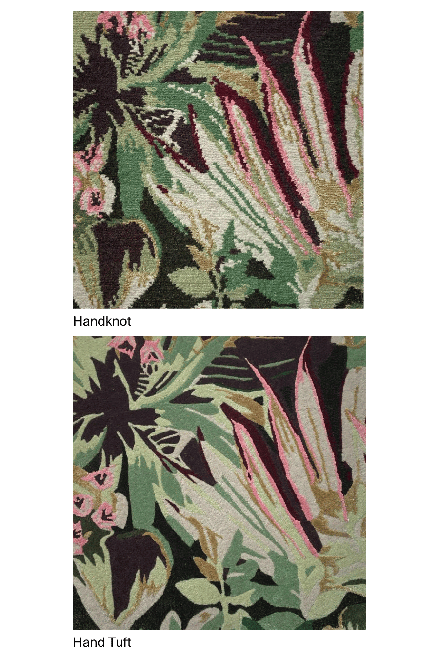 Cordyline Handknotted