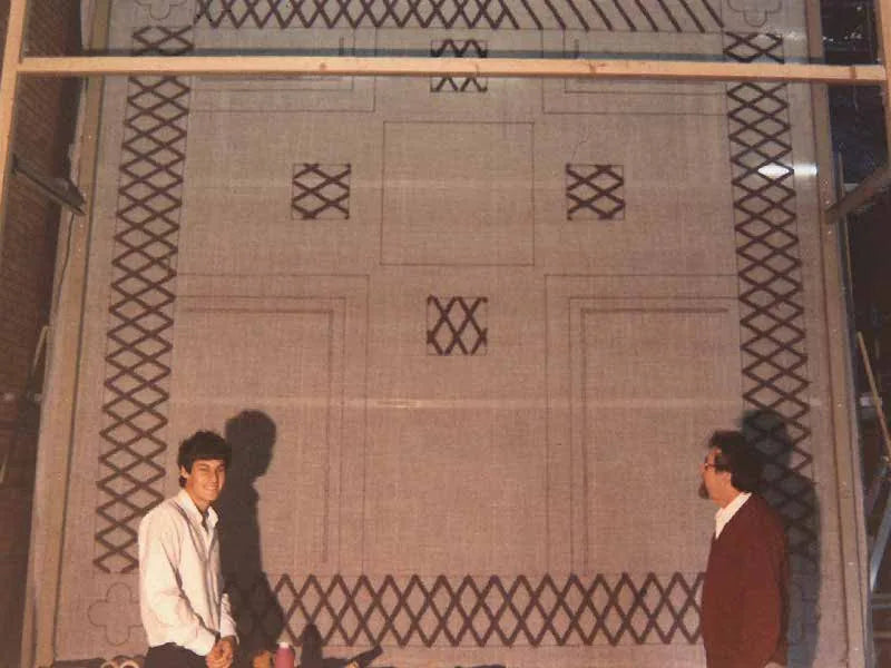 An early large-scale commission on the loom