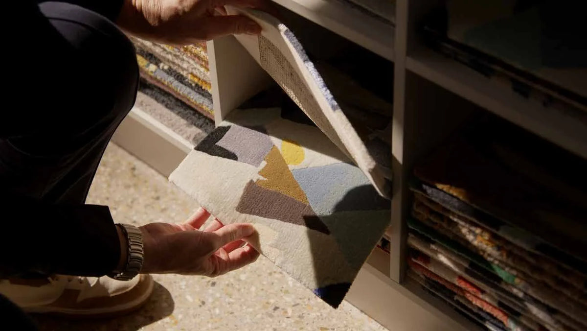 Custom rug detail