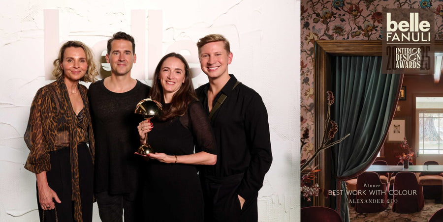 Designer Rugs Champions Colour at the Belle/Fanuli Interior Design Awards