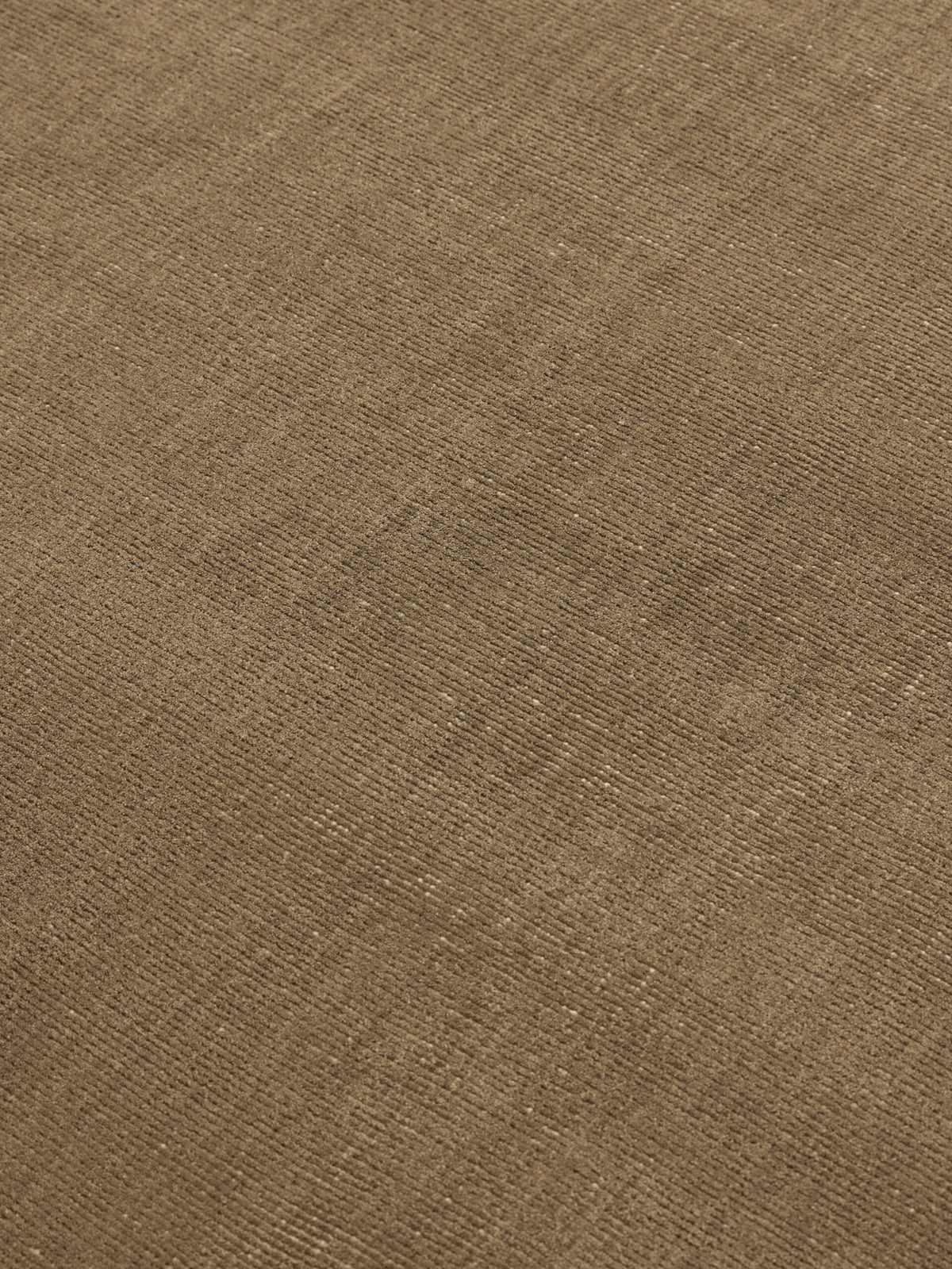 close up image of the Ravira taupe beige rug
