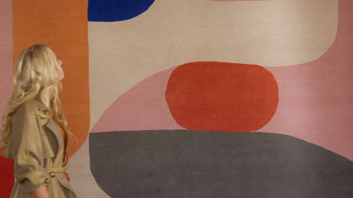 A Designer Rugs piece in a styled interior