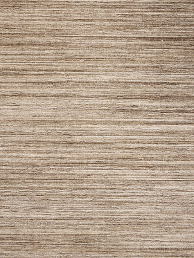 Overhead image of the Cove Taupe outdoor rug by Designer Rugs, showing its handloom-knotted texture and subtle taupe tones that bring warmth and elegance to outdoor spaces.