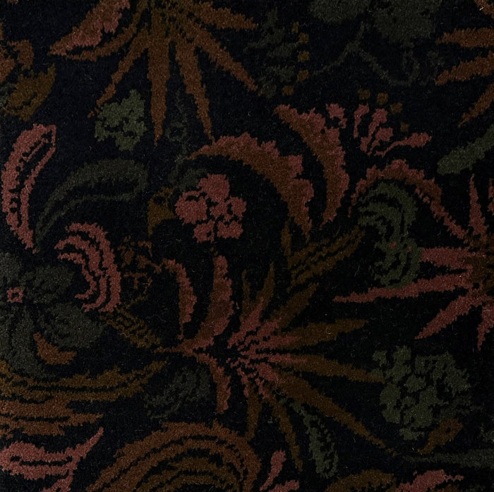 overhead image of the Grappa dark nighr axminister carpet designed by house of heras