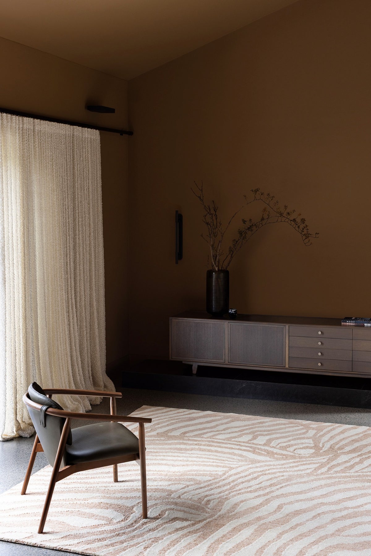location image of the Frederick Ginger rug designed by designer rugs