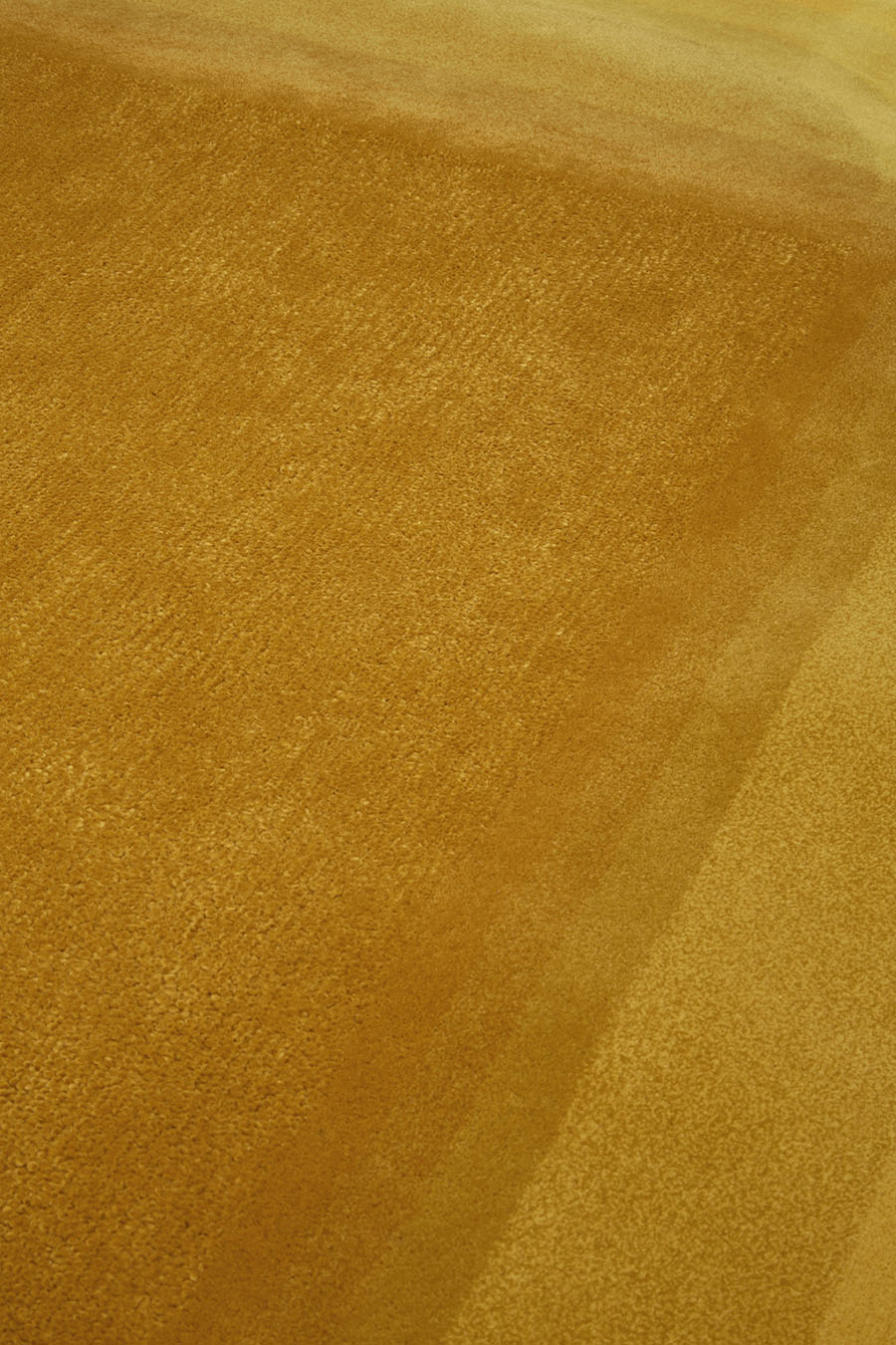 Close up image of Meadow Rug with yellow gradient