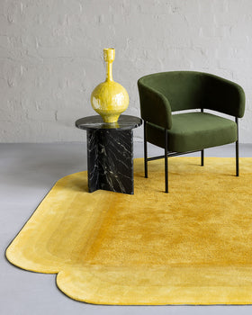 location image of Meadow Rug with yellow gradient