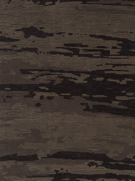 overhead image of the Rhodium dark grey rug