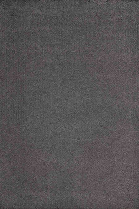 Overhead view of textured Coral Cut Pile rug in charcoal colour