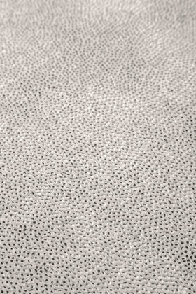 Detailed view of textured Coral Cut Pile rug in beige colour