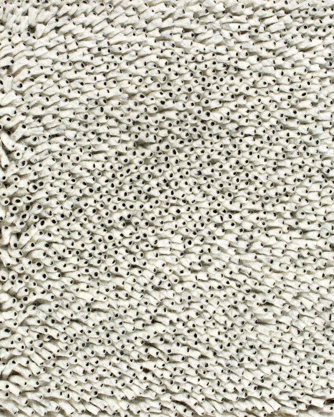 Axminster carpet in black, white and gold