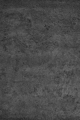 Overhead view of textured Coral Shag rug in indigo colour