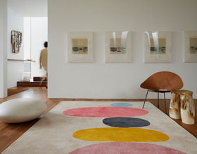 image of the pebbles rugs designed by dinosaur-designs-
