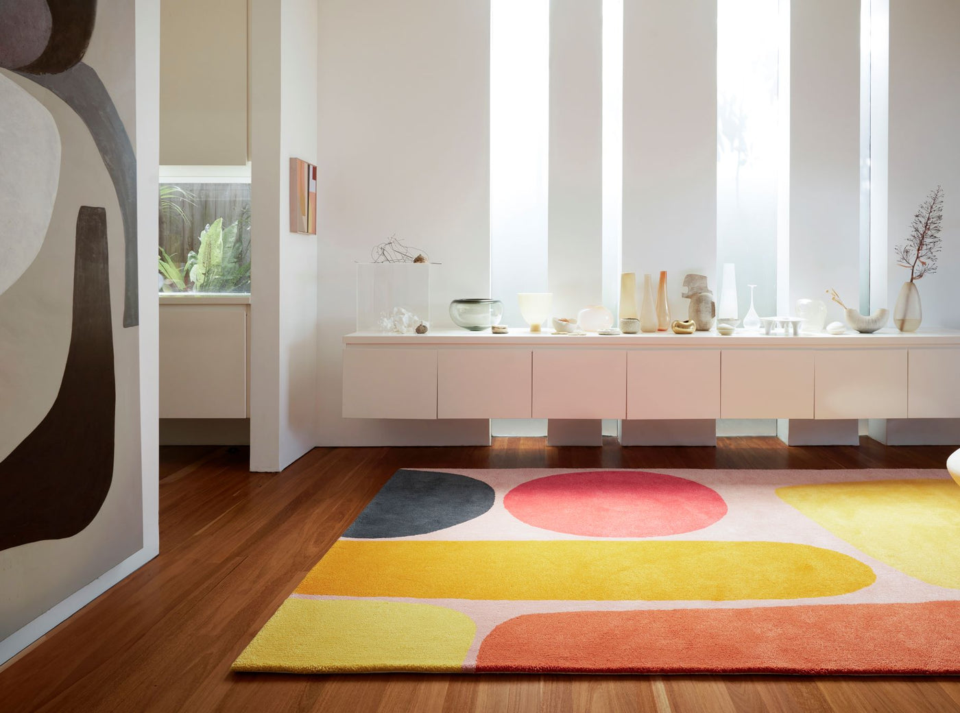 image of the pollination rug designed by dinosaur-designs-