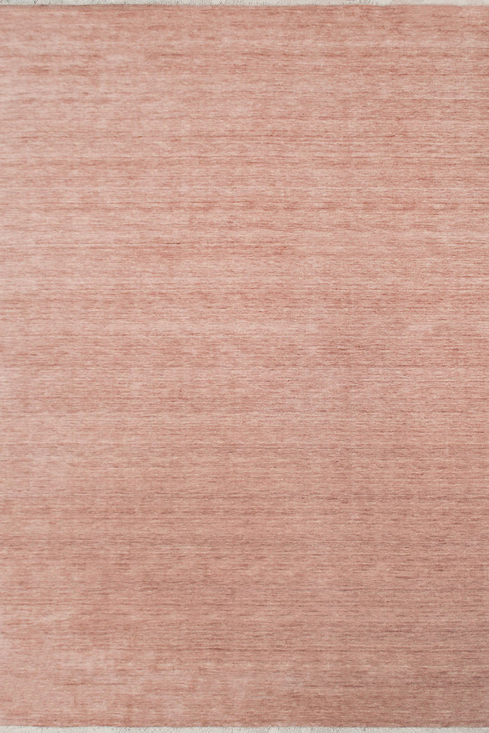 Overhead view of textured Zen rug in pink colour