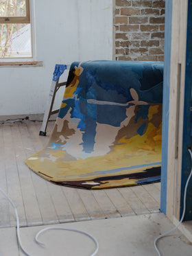mage of the Sea of Opal rug by Emma Elizabeth for Designer Rugs