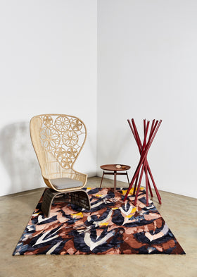 location image of the Plumage rug designed by Emma elizabeth