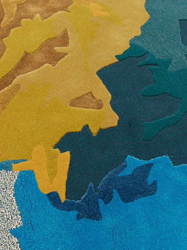 mage of the Sea of Opal rug by Emma Elizabeth for Designer Rugs