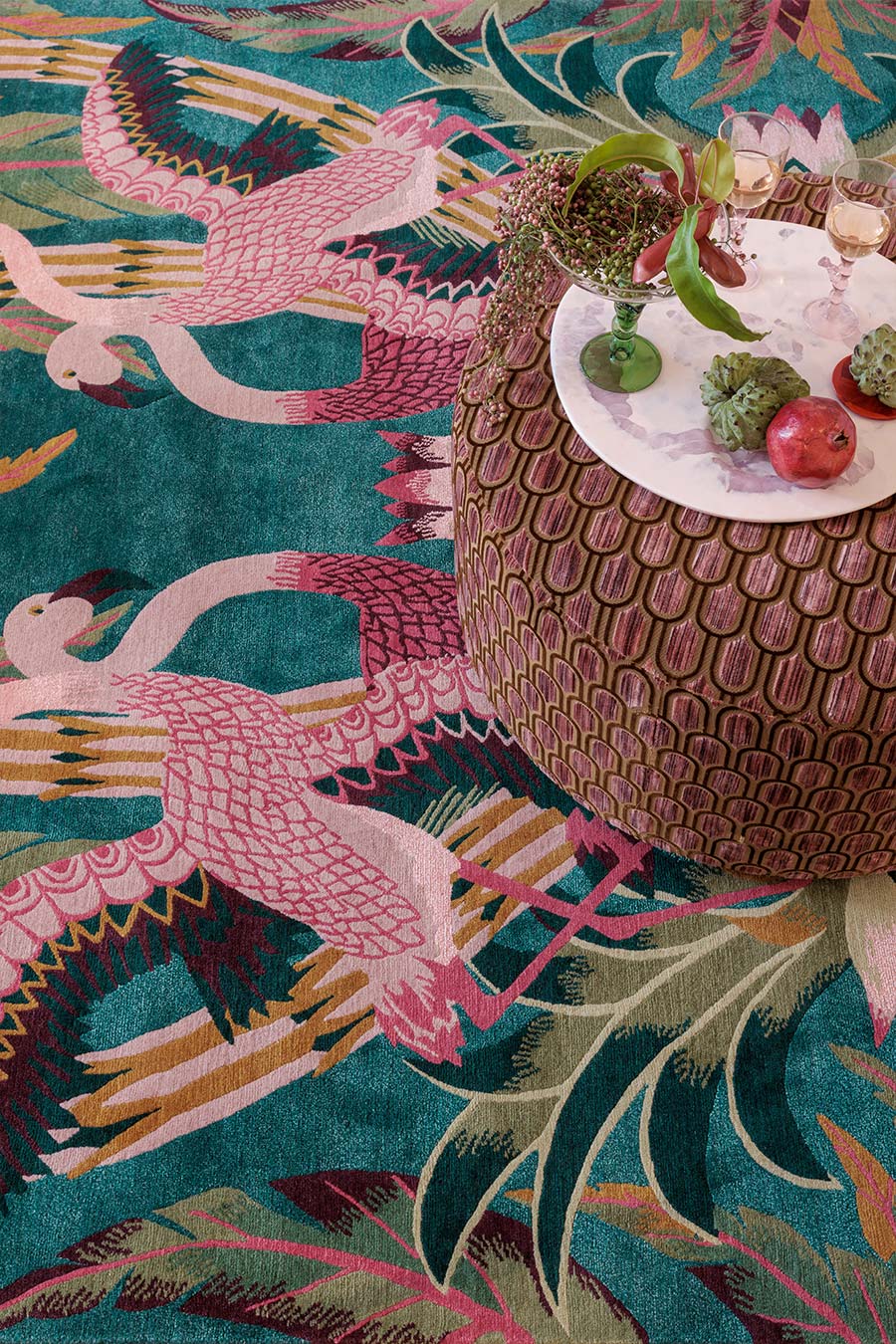 Flamboyance Handknotted