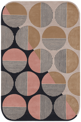 overhead of newton rug by gavin harris