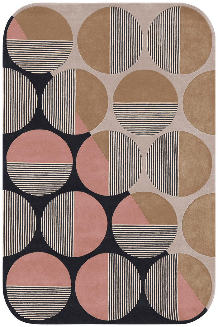overhead of newton rug by gavin harris