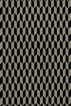 Overhead view of Christian geometric Axminster carpet by Greg Natale