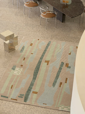 Freddo handknot rug by Greg Natale in a contemporary setting – premium designer rug featuring soft design, handknotted in wool for luxurious texture and timeless appeal