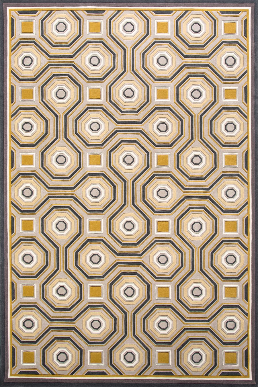 overhead of knightsbridge rug by greg natale
