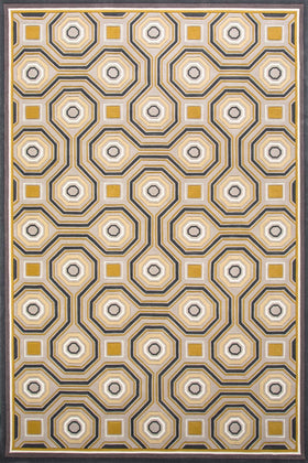 overhead of knightsbridge rug by greg natale