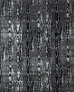 overhead of moire rug by greg natale