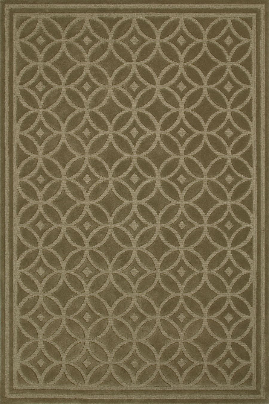 overhead of palm springs rug by greg natale