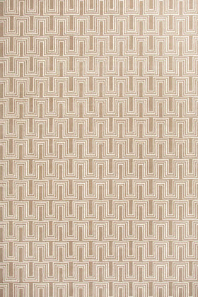 Overhead view of Yves beige patterned Axminster carpet by Greg Natale