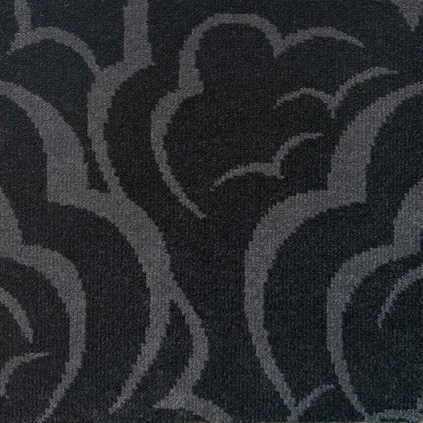 overhead image of the Cloud dark night axminister carpet