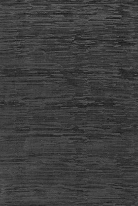 Overhead view of textured Rhodium rug in charcoal colour