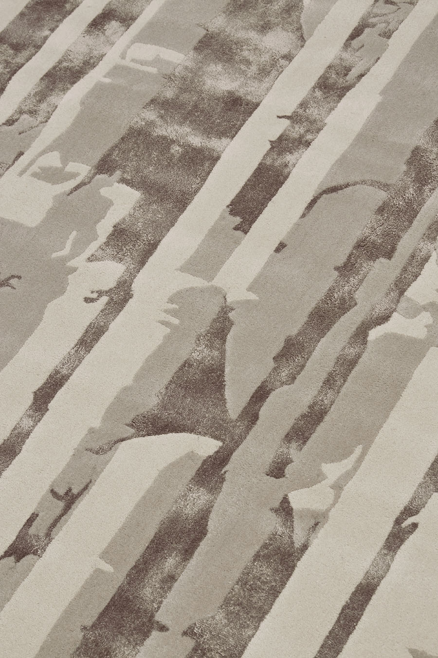 Viscose pile, close up in blush
