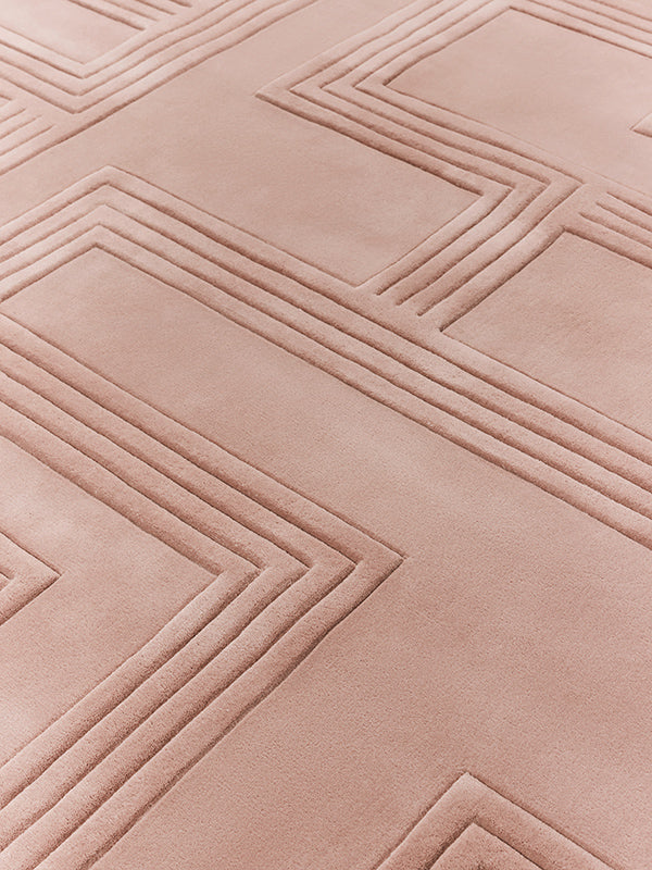 close up image of the Bowie Isabella designed by Designer rugs studio