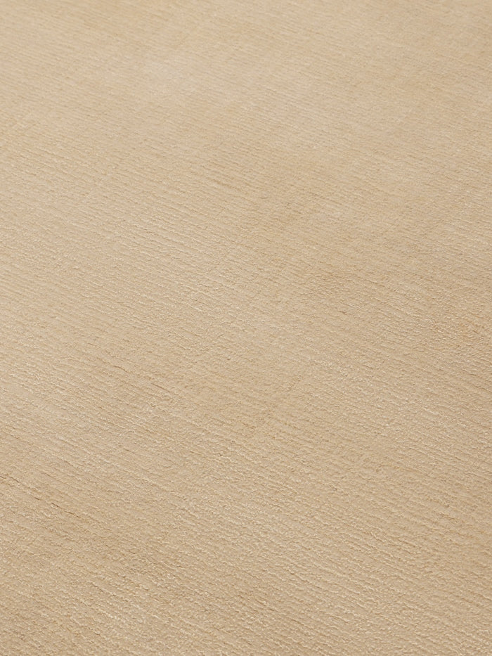 Close up image of the sabi-Champagne-rug