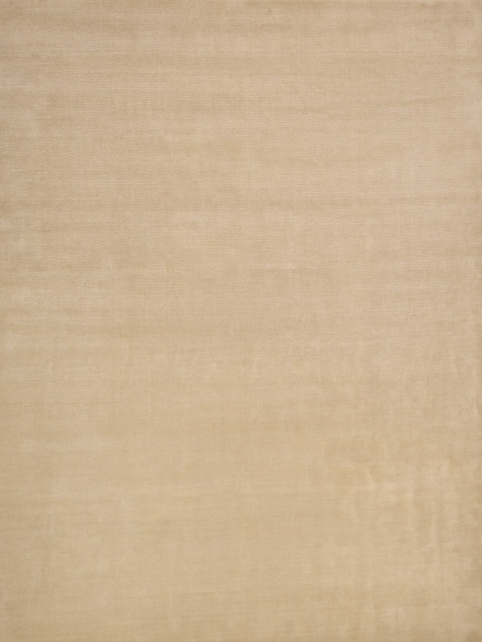 overhead image of the sabi-Champagne-rug