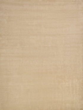 overhead image of the sabi-Champagne-rug
