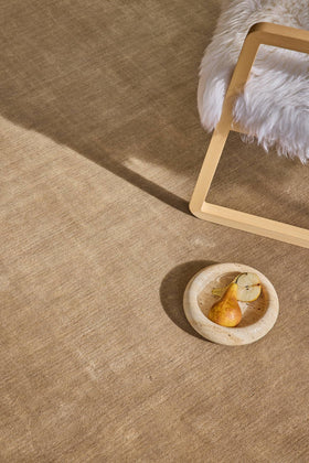 close up image of the sabi-dune rug