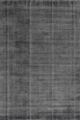 Overhead view of Tungsten rug in charcoal colour