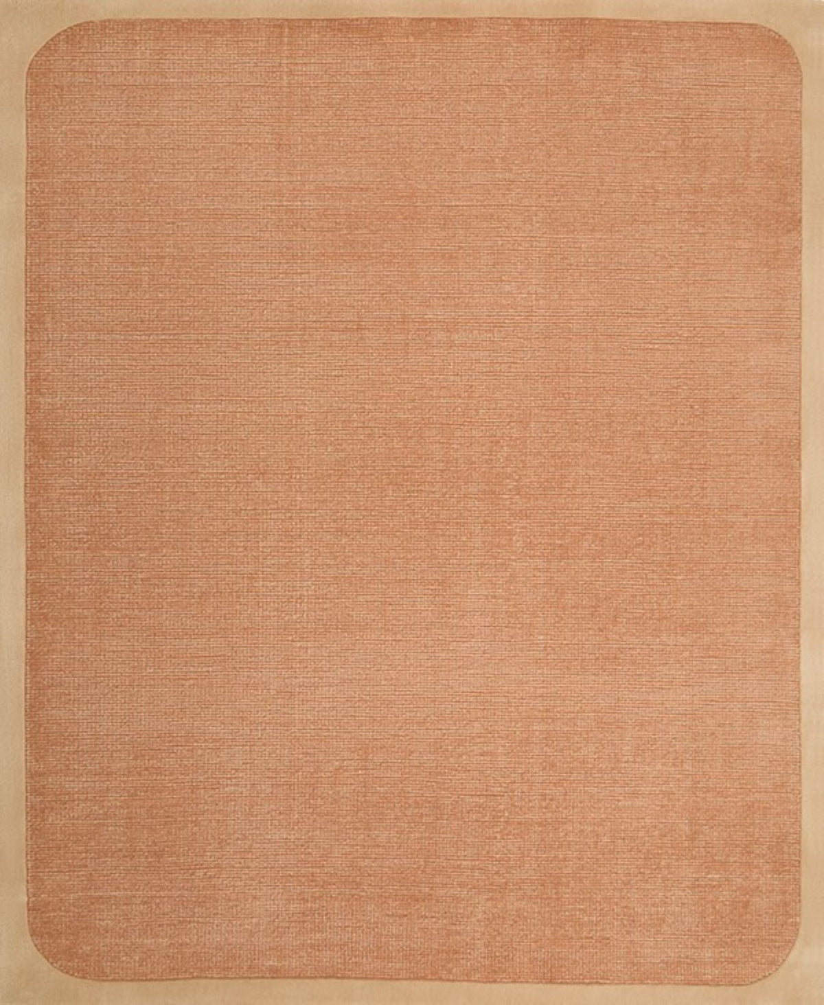 overhead image of the wolfram fudge rug with border