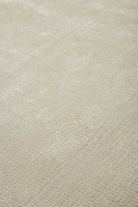 Close up view of Tungsten rug in neutral colour